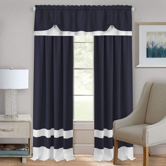 Ben&Jonah PrimeHome Collection Kate Rod Pocket Window Curtain Panel - 52x63 - - Picture 3 of 3